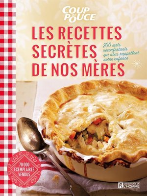 cover image of Les recettes secrètes de nos mères (NE)